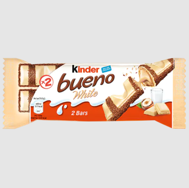Bánh Socola Trắng Kinder Bueno White 2