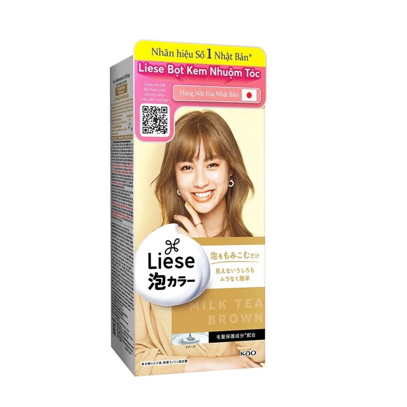 Thuốc Nhuộm Dạng Bọt KAO Liese Prettia 5