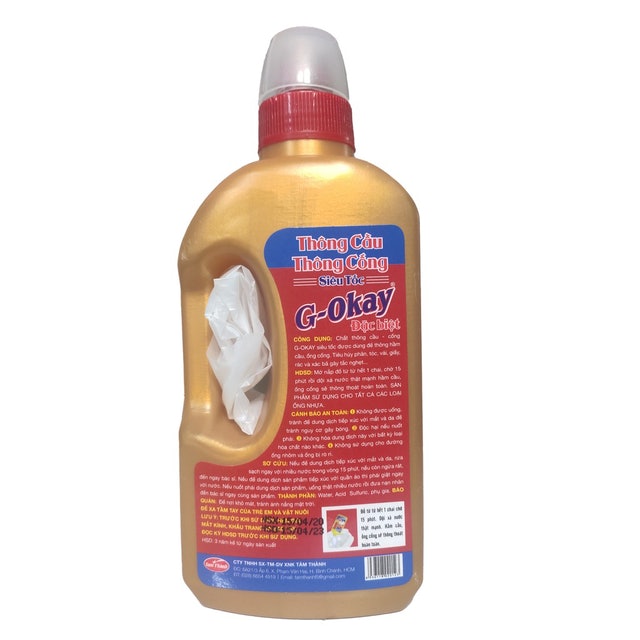 Nước Thông Cống G-Okay 1