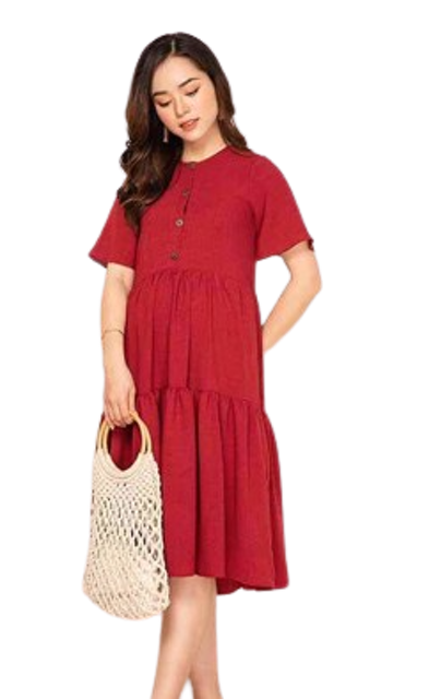 Đầm Bầu Dáng Babydoll Lisa 2