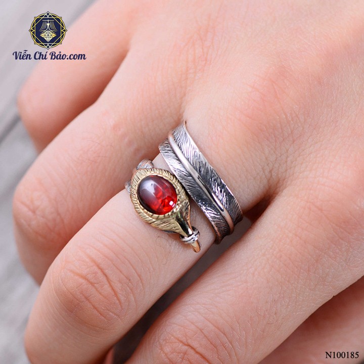 Nhẫn Bạc Nam Phượng Hoàng Vũ 3