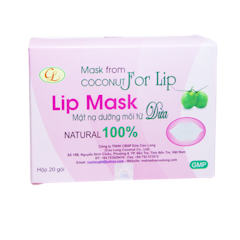 Mặt Nạ Dưỡng Môi Từ Dừa