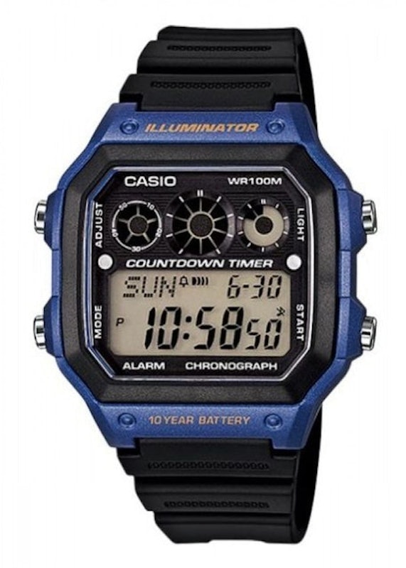 Đồng Hồ Nam Casio Dây Nhựa 1