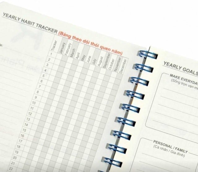 Sổ Planner Lò Xo Kép 2