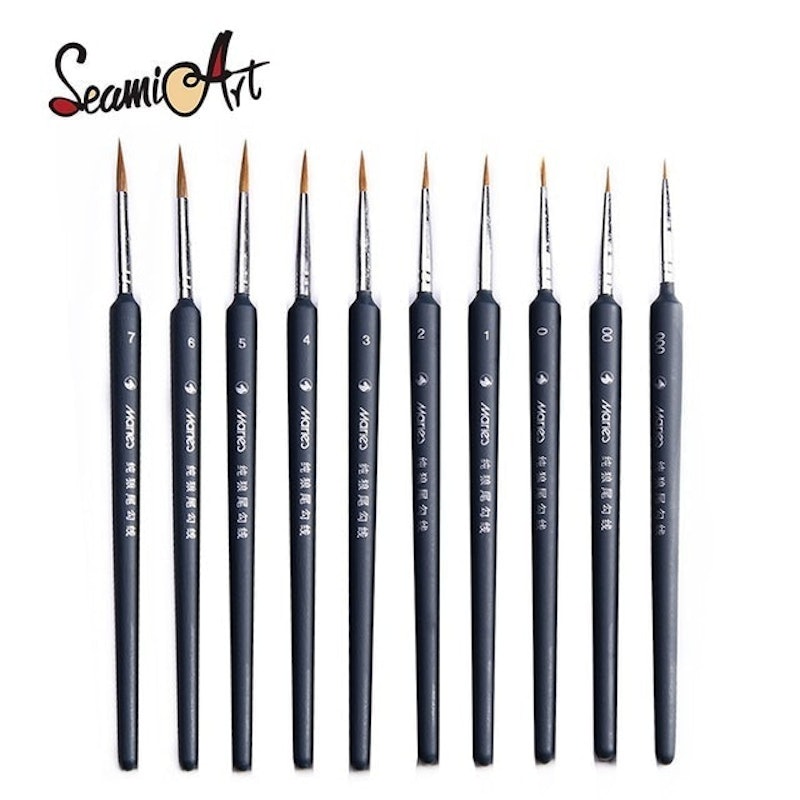 Cọ Vẽ Màu Nước Mỹ Thuật SeamiArt 1
