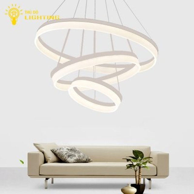 Đèn Thả Trần 3 Vòng Thủ Đô Lighting 3