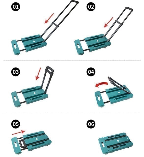Xe Kéo Hàng Gấp Gọn 3