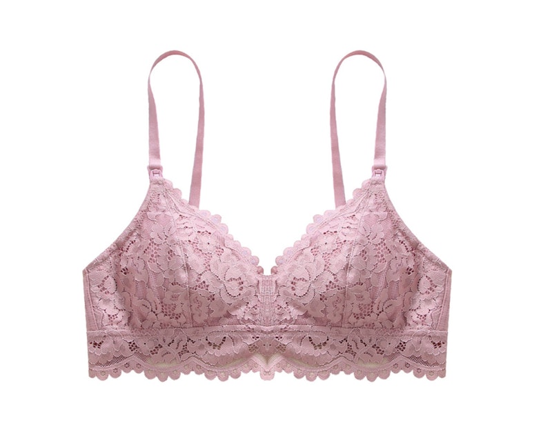 Áo Lót Bầu Ren Không Gọng Đệm Mỏng Loirechic 1