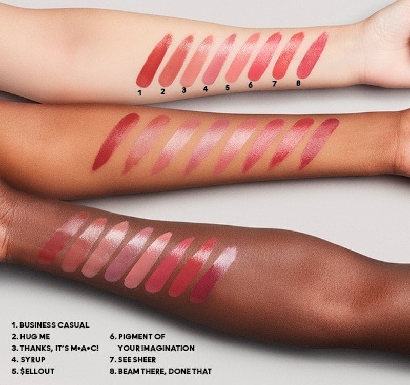 M.A.C Lustreglass Sheer-Shine Lipstick 3