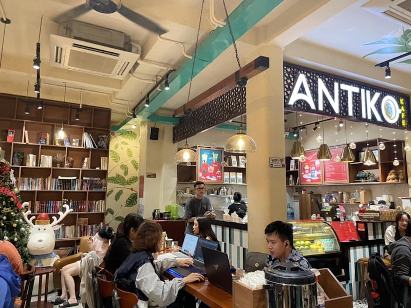 Cafe Sách Antiko Saigon Kafe 4