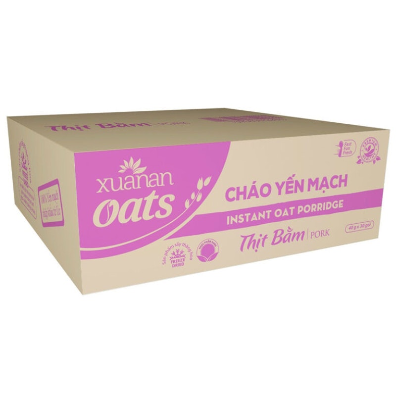 Cháo Yến Mạch Thịt Heo Bằm Xuân An 2