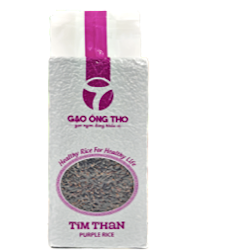Gạo Ông Thọ Tím Than 1