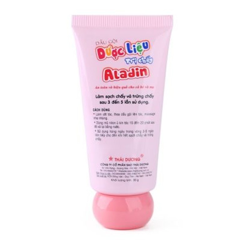 Dầu Gội Dược Liệu Sạch chấy Aladin Thái Dương 2