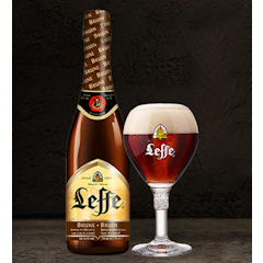 Bia Leffe Brown