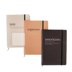 Sổ Nhật Ký Dot Crabit - Coffeeine Collection