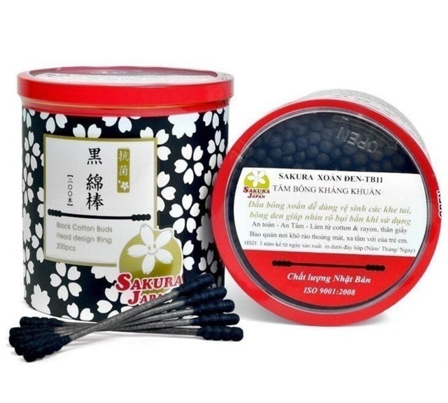 Tăm Bông Sakura Kháng Khuẩn 1