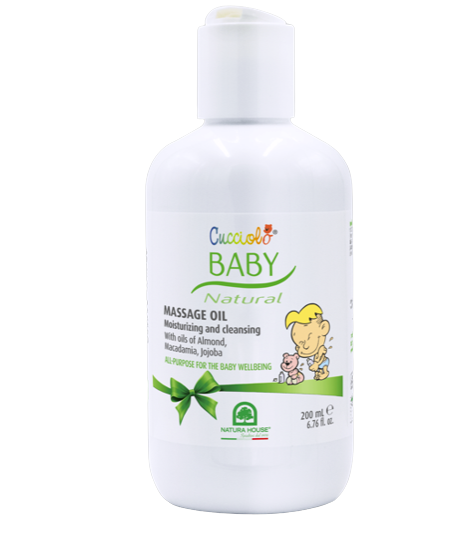 Dầu Massage Cho Bé Cucciolo Baby Natural  1