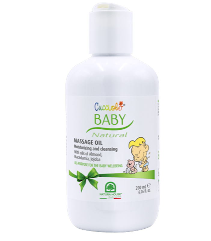 Dầu Massage Cho Bé Cucciolo Baby Natural 1