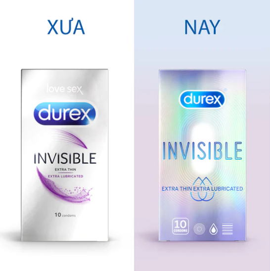 Bao Cao Su Durex Invisible Extra Thin Extra Lubricated 3
