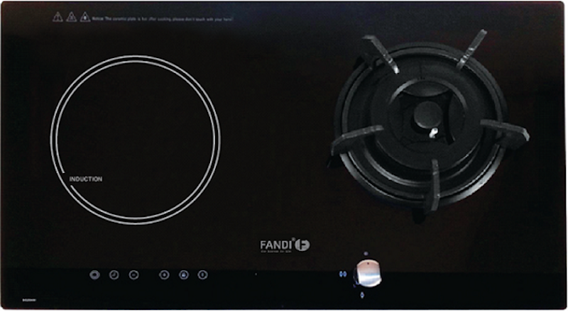 Bếp Kết Hợp Từ Và Gas FANDI 1