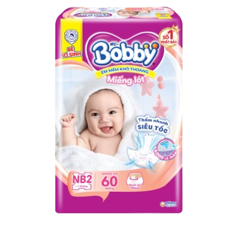 Miếng Lót Sơ Sinh Bobby Fresh 2