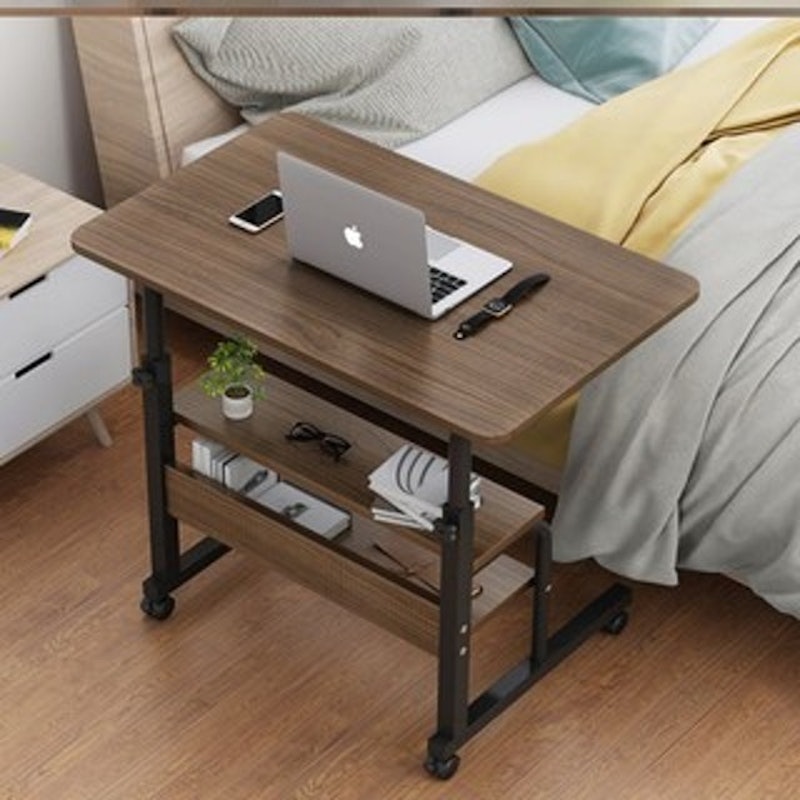 Bàn Laptop Kèm Kệ Sách 2