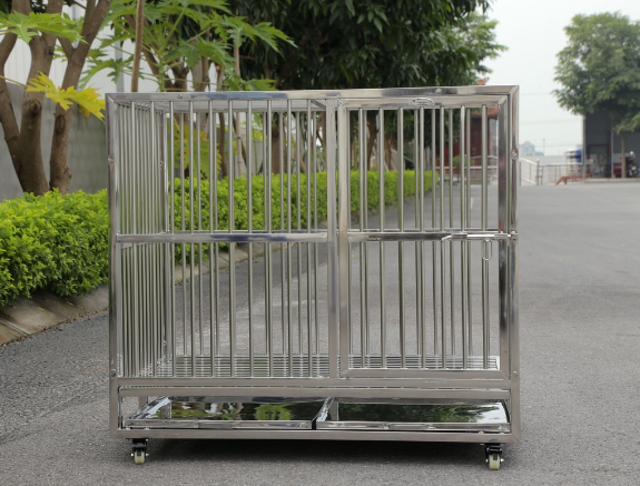 Chuồng Chó Inox Lắp Ghép A1	 1