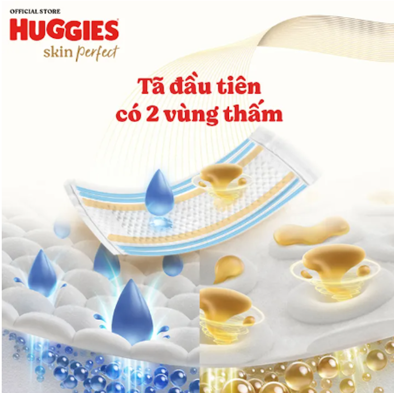 Miếng Lót Sơ Sinh Huggies Skin Perfect 3