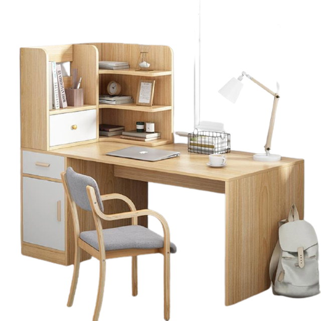Bàn Học, Làm Việc Kết Hợp Tủ Ngăn Kéo Và Kệ 1