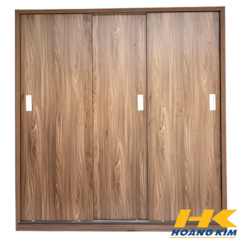 Tủ Quần Áo Gỗ Cửa Lùa Hoàng Kim