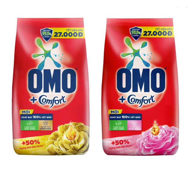 Bột Giặt OMO Comfort Tinh Dầu 2.7kg 1