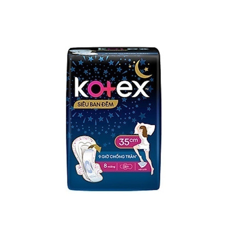 Băng Vệ Sinh Kotex Siêu Ban Đêm Có Cánh 1