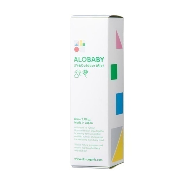 Xịt Chống Nắng, Ngăn Côn Trùng Organic Cho Mẹ Bầu Và Trẻ Sơ Sinh Alobaby UV & Outdoor Mist  2