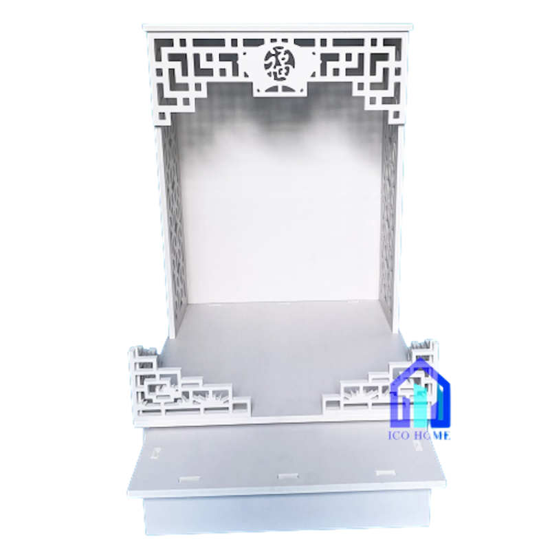 Bàn Thờ Ông Địa Gỗ Trắng 1