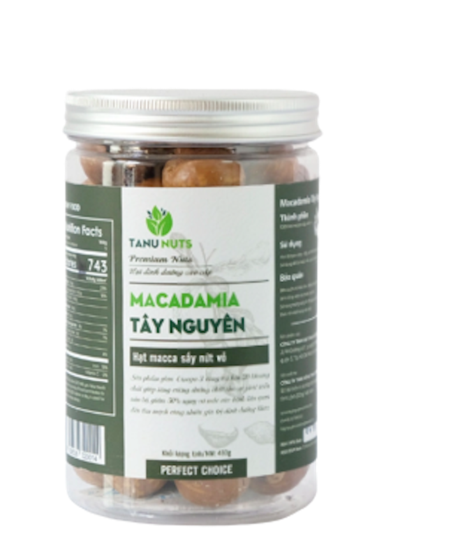 Hạt Macca Nứt Vỏ Tanu Nuts 1