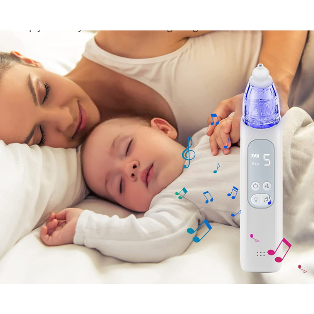 Máy Hút Mũi Cầm Tay Kèm 3 Đầu Hút 3