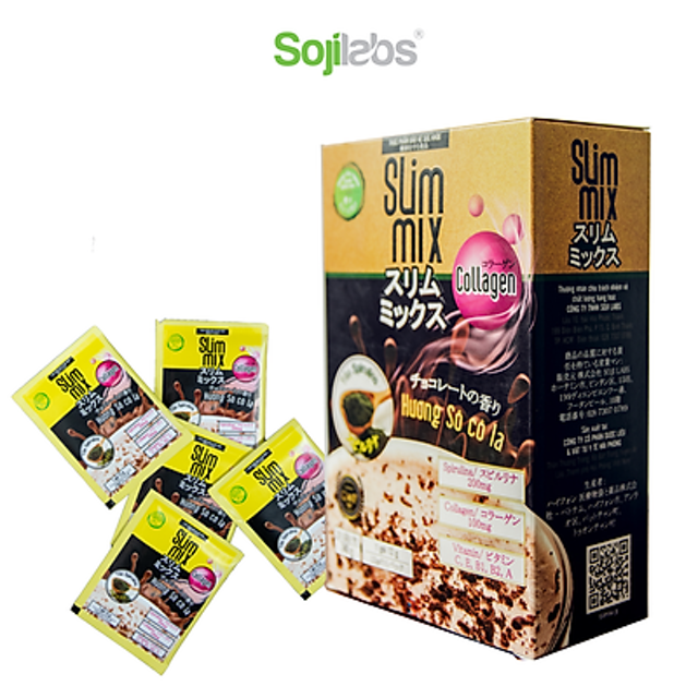 Bột Hỗ Trợ Giảm Cân Sojilabs SLIM MIX 1