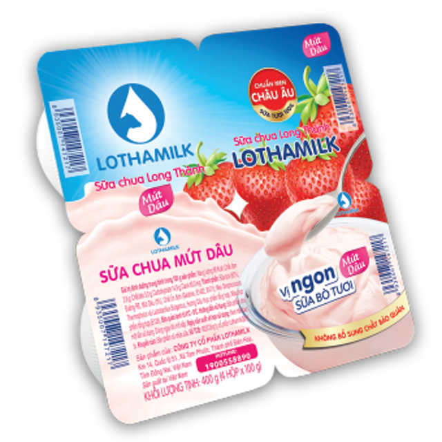 Sữa Chua Mứt Dâu 1