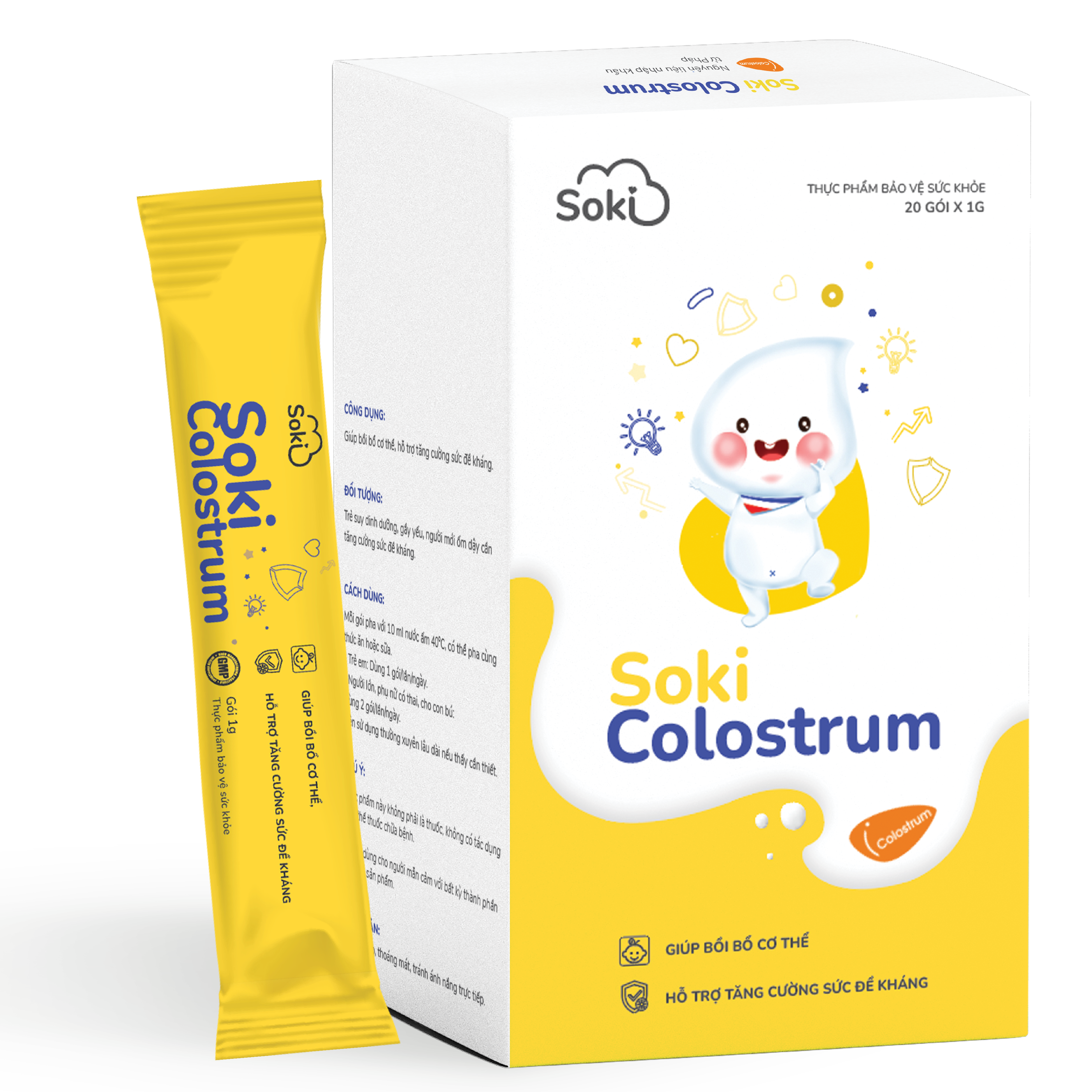 Sữa Non Soki Colostrum 1
