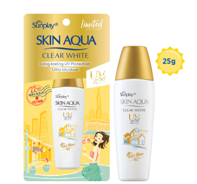 Kem Chống Nắng Sunplay Skin Aqua Clear White SPF50+ PA++++ 1