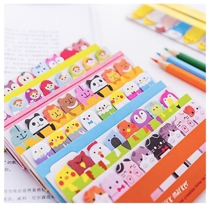 Giấy Note Phân Trang Hình Động Vật 2