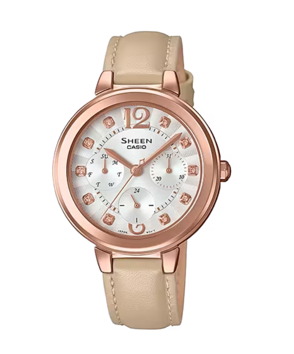 Đồng Hồ Nữ Dây Da Casio 1