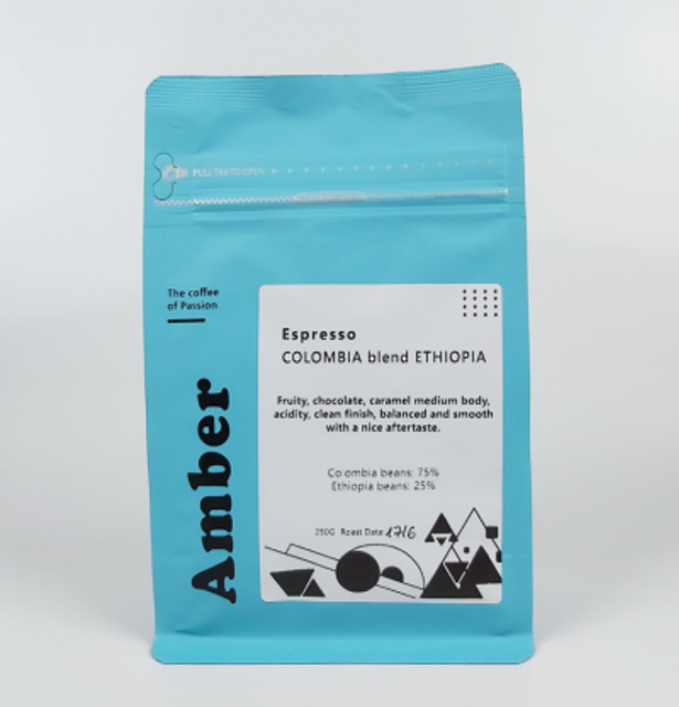 Cà Phê Hạt Rang Specialty Espresso Colombia Blend Ethiopia 1