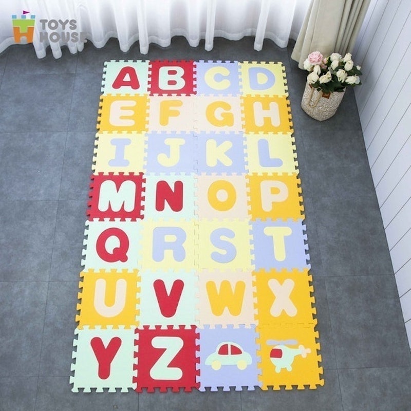 Xốp Lót Sàn Toyhouse Chữ Cái Nhiều Màu Cho Bé 2