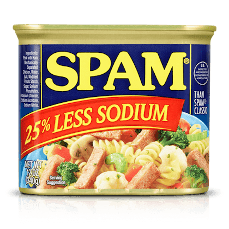 Thịt Hộp Spam 25% Less Sodium 1