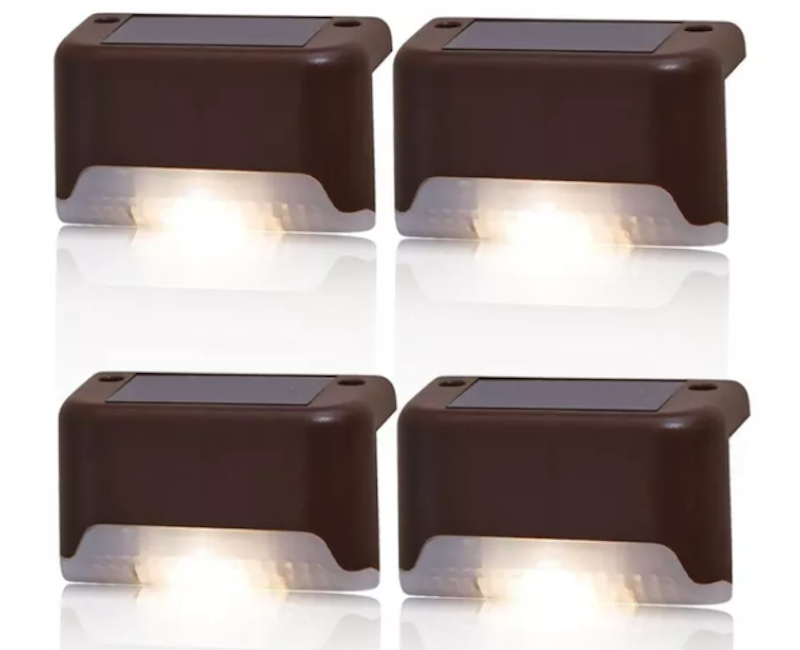 Đèn LED Năng Lượng Mặt Trời Chiếu Sáng Lối Đi Sân Vườn/Hàng Rào 1