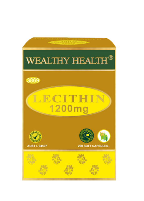 Viên Uống Wealthy Health Lecithin 1200 Mg 1