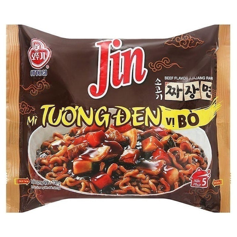 Mì Tương Đen Vị Bò Ottogi Jin Jjajang 1
