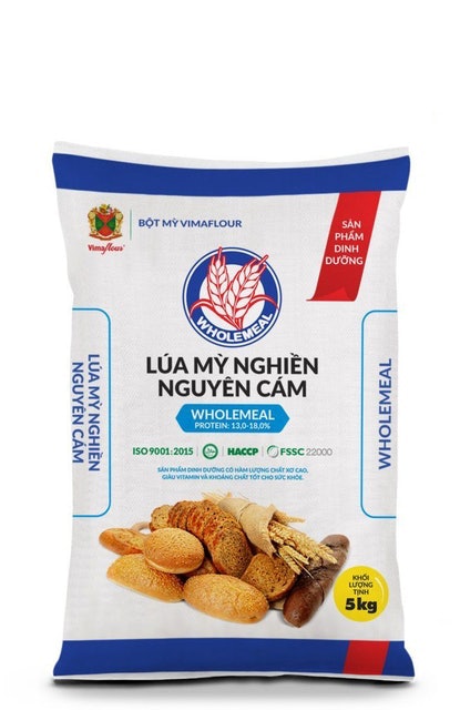 Bột Mì Nghiền Nguyên Cám Vimaflour 1