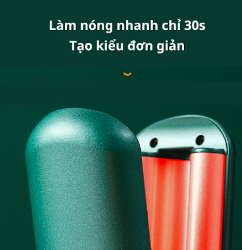 Máy Làm Xoăn Sóng Nước Hippie LIG 3 Trục 2